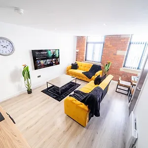 Apartment Fancy 2-bedroom With 2 Bathrooms In Bradford Town Centre, Bradford (West Yorkshire)